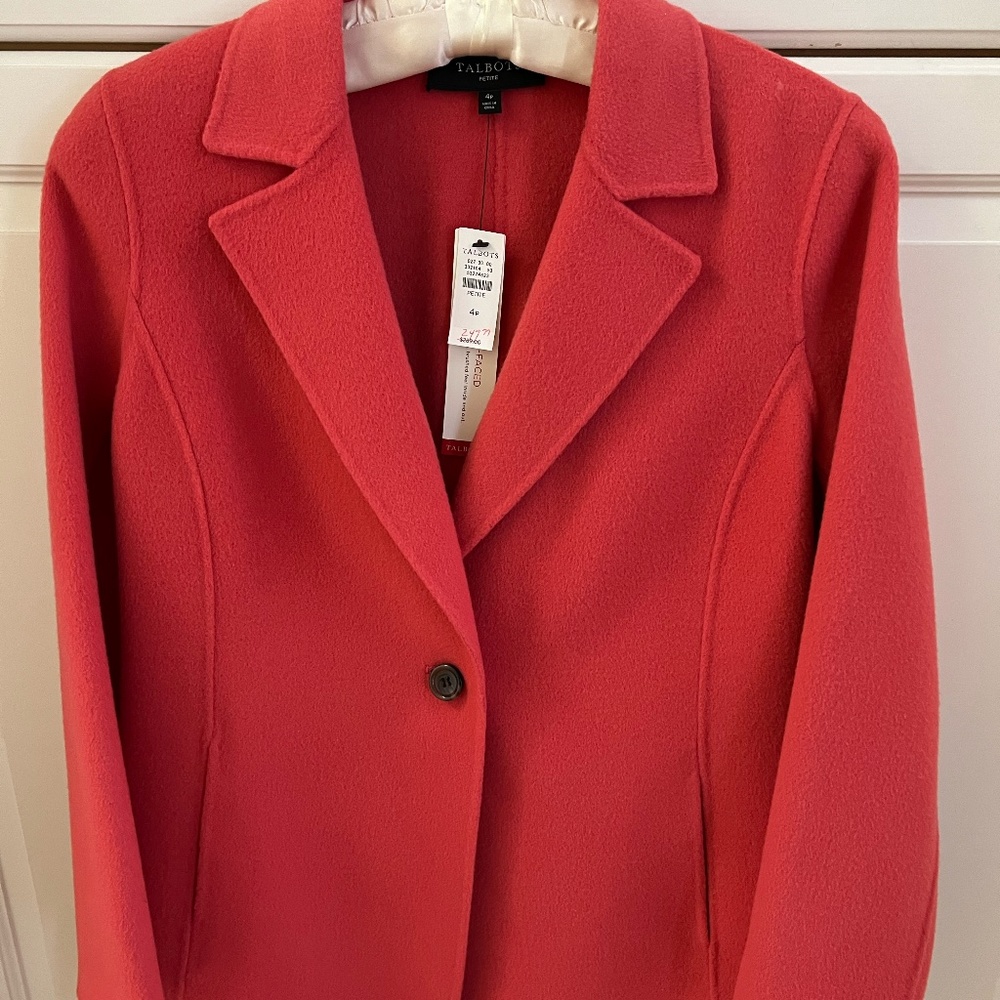 Talbots Wool Blend Blazer